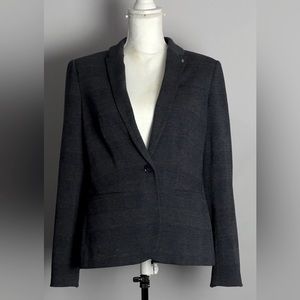 Tommy Hilfiger woman gray jacket size 10